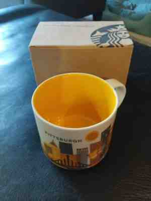 Starbucks You Are Here Collection Mug 14 Oz Pittsburgh NIB YAH Series - Sold on eBay Nov, 8th 2019 for $19.80