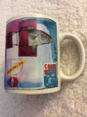 NWOT Starbucks Costa Rico 1995 Coffee Tea Soup Mug Free Fast Careful Ship - Sold on eBay Nov, 8th 2019 for $19.99