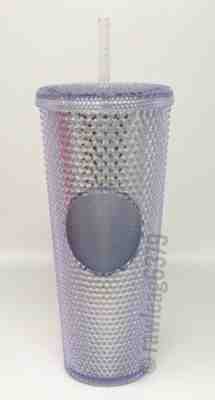 NEW Starbucks 2019 BLING PLATINUM Studded Tumbler Venti 24oz Holiday - Sold on eBay Nov, 8th 2019 for $38.50