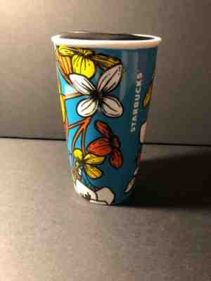 Starbucks Rose Poppy Flowers Double Wall Tumbler Cold Drink Cup 2019 NWT!  - Sold on eBay Nov, 8th 2019 for $18.95