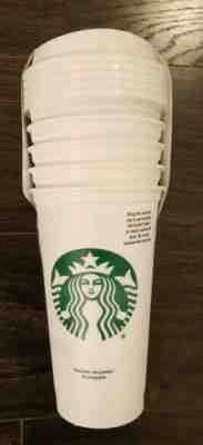Starbucks Plastic Reusable Coffee Cup Collection Tumbler 16 oz Pack of 5 NEW - Sold on eBay Nov, 8th 2019 for $19.99
