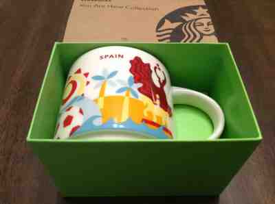 Starbucks Spain You are Here YAH Collection Coffee Mug - Sold on eBay Nov, 8th 2019 for $49.00