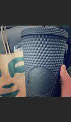 NEW SOLD OUT FALL 2019 STARBUCKS MATTE BLACK STUDDED TUMBLER CUP 24oz HOLIDAY - Sold on eBay Nov, 8th 2019 for $79.00
