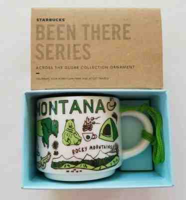 Starbucks Montana Been There Series Ornament 2 oz New In Box Coffee Lover - Sold on eBay Nov, 8th 2019 for $19.95