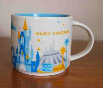 STARBUCKS: DISNEY'S  " MAGIC KINGDOM "  YOU ARE HERE : COFFEE MUG - Sold on eBay Nov, 8th 2019 for $28.00