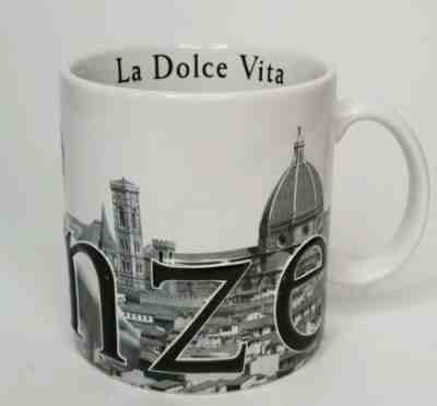 Starbucks FIRENZE Big Coffee Mug Italian Edition II Barista Collector Serie 2003 - Sold on eBay Nov, 8th 2019 for $21.05