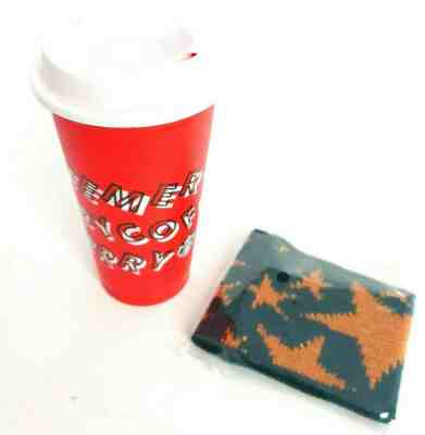 Starbucks Holiday Red Cup 2019 W/ Rewards Member Exclusive Sleeve - Sold on eBay Nov, 8th 2019 for $27.50