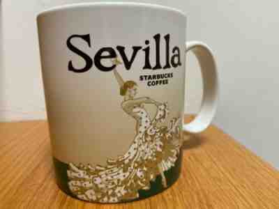 Starbucks Sevilla Global Icon City Collector Coffee Mug Cup 16Oz Year 2014 Rare - Sold on eBay Nov, 8th 2019 for $29.40