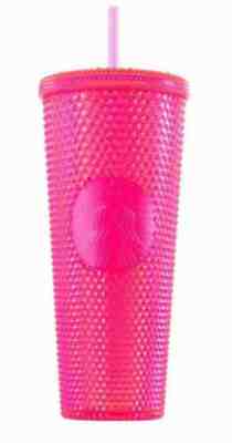 Starbucks Christmas 2019 Hot Pink Studded Tumbler - Sold on eBay Nov, 8th 2019 for $30.00
