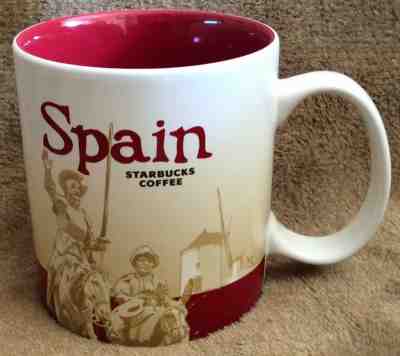  STARBUCKS SPAIN 2014 Global Icon Collector Series One Mug with SKU - Sold on eBay Nov, 8th 2019 for $36.99