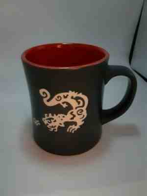 STARBUCKS KOMODO DRAGON MUG* BLACK/RED* 2011 - Sold on eBay Nov, 8th 2019 for $20.00