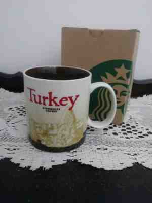 Starbucks Global Icon Turkey Coffee Mug 16 oz. Cup Brand New Boxed - Sold on eBay Nov, 8th 2019 for $35.00
