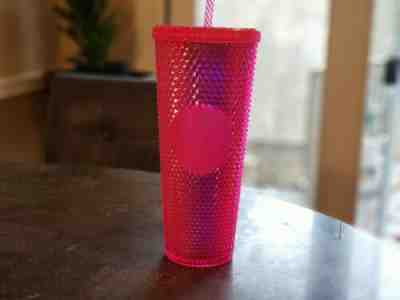 Starbucks Christmas 2019 Hot Pink Studded Tumbler READY TO SHIP! - Sold on eBay Nov, 8th 2019 for $31.00