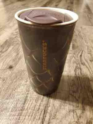2016 Starbucks Mermaid Siren Scales Cermamic Tumbler 10oz  - Sold on eBay Nov, 8th 2019 for $15.99