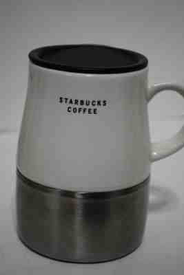 Starbucks Coffee Travel Mug Weighted Non Skid Rubber Bottom With Lid 14 oz. 2004 - Sold on eBay Nov, 8th 2019 for $19.99