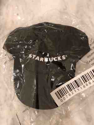 Authentic Starbucks Barista Black Baseball Cap w/ Adjustable Strap -Brand New! - Sold on eBay Nov, 8th 2019 for $49.99