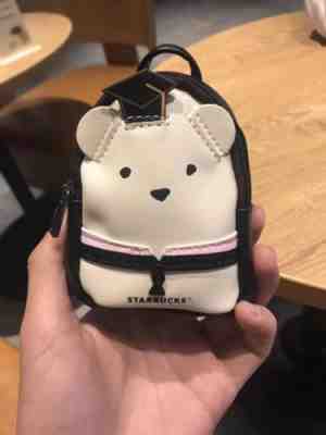 Rare New China 2017 Starbucks Graduation Limited Edition Black Mini Bear Bag - Sold on eBay Nov, 8th 2019 for $19.99