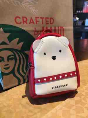 Rare New China 2016 Starbucks Christmas Limited Edition Red Mini Bear Bag - Sold on eBay Nov, 8th 2019 for $18.88
