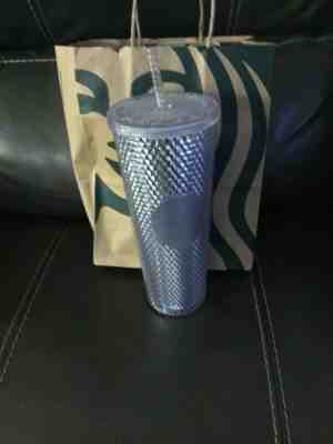 NEW Winter Holiday Starbucks 2019 Venti Bling Platinum Studded Cold Cup Tumbler! - Sold on eBay Nov, 7th 2019 for $34.99