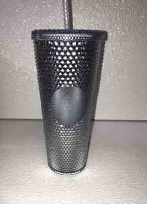 NEW STARBUCKS 2019 Venti Bling Platinum  Studded Cold Cup Tumbler WINTER HOLIDAY - Sold on eBay Nov, 7th 2019 for $30.00
