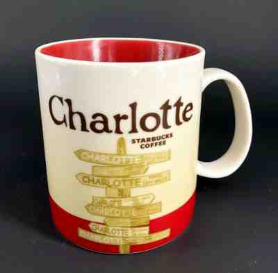 Starbucks Coffee Global Icon City Collector Series Charlotte Mug North Carolina - Sold on eBay Nov, 7th 2019 for $25.00
