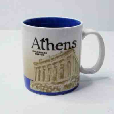 Starbucks Athens Greece Collectors icon 16oz Mug 2010 - Sold on eBay Nov, 7th 2019 for $34.95