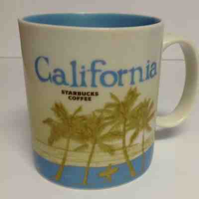 Starbucks California 2012 Icon Collector Series 16 oz Mug Coffee Cup Surfer - Sold on eBay Nov, 7th 2019 for $24.99