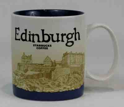 Starbucks EDINBURGH Collectors (16 oz) City Global Icon Coffee Mug Cup 2014 - Sold on eBay Nov, 7th 2019 for $69.99