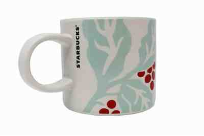 New Starbucks 2018 Branch of Coffee Cherries Holiday Coffee Mug 12 Oz - Sold on eBay Nov, 7th 2019 for $26.99