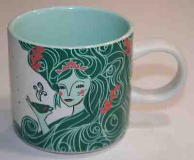 NEW Starbucks Holiday 2018 12oz Cup Blue Aqua Siren Mermaid Ceramic Mug  Lot 2 - Sold on eBay Nov, 7th 2019 for $15.99