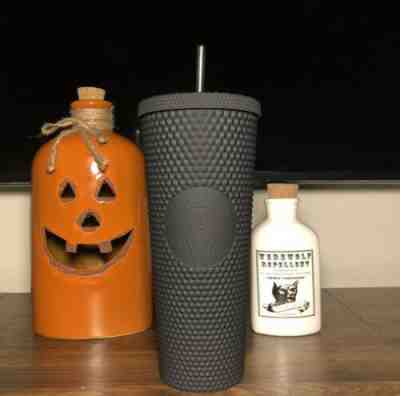 FALL 2019 STARBUCKS STUDDED MATTE BLACK TUMBLER CUP LIMITED EDITION! - Sold on eBay Nov, 7th 2019 for $70.00