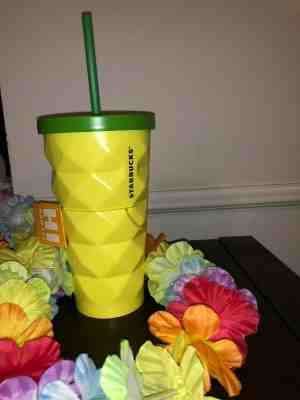 Brand New Starbucks Pineapple Tumbler from Hawaii - Sold on eBay Nov, 7th 2019 for $35.00