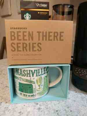 Starbucks Nashville Mug Been There City Coffee Cup Across the Globe Collection - Sold on eBay Nov, 7th 2019 for $15.50