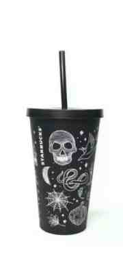 New Limited Edition Starbucks 2019 Halloween Purple/Black 16 Oz Tumbler Cup  - Sold on eBay Nov, 7th 2019 for $50.00