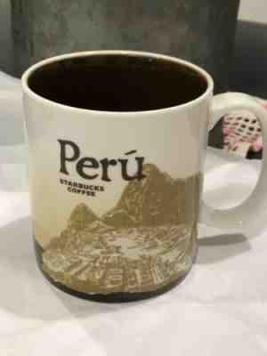 New Genuine Starbucks YAH You Are Here Global Collection Coffee Mug Cup Peru - Sold on eBay Nov, 7th 2019 for $34.99