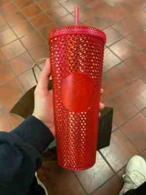 Starbucks 2019 Holiday Christmas Studded Red Tumbler * New!! RARE!! - Sold on eBay Nov, 7th 2019 for $29.99