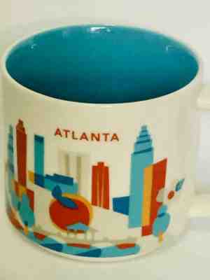 EUC 2014 STARBUCKS You Are Here ATLANTA 14 fl oz MUG GS4C-19 - Sold on eBay Nov, 7th 2019 for $22.99