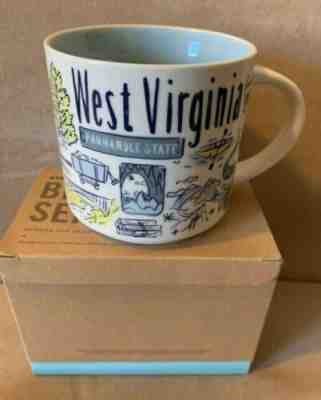 Starbucks WEST VIRGINIA WV STATE “Been There Series” Coffee Mug, 14oz - NEW - Sold on eBay Nov, 7th 2019 for $23.99