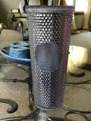 Starbucks Iridescent Studded Tumbler Platinum Limitied - Sold on eBay Nov, 7th 2019 for $35.00