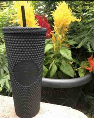 Fall 2019 Starbucks Matte Black Studded Tumbler Cup Limited Edition (Halloween) - Sold on eBay Nov, 7th 2019 for $49.99