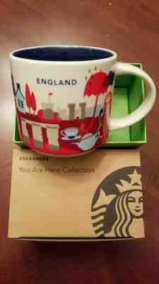 STARBUCKS ~ England ~ "You Are Here" Icon Mug (NEW) ~14 Oz  NWT  - Sold on eBay Nov, 7th 2019 for $26.99