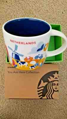STARBUCKS ~ Netherlands ~ "You Are Here" Icon Mug (NEW) ~14 Oz Amsterdam NWT - Sold on eBay Nov, 7th 2019 for $29.99