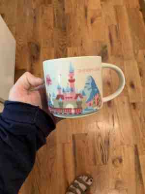 Starbucks Disneyland you Are Here Coffee Mug Cup 14 Oz Collection 2015 - Sold on eBay Nov, 7th 2019 for $15.50