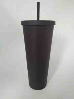 NWT Starbucks Deep Purple Iridescent Matte Acrylic 24 Fl Oz Cold Cup Tumbler - Sold on eBay Nov, 7th 2019 for $33.00