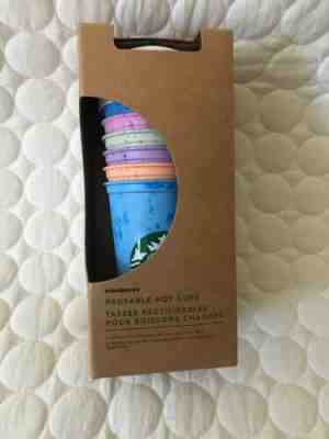 STARBUCKS MARBLE REUSABLE HOT CUPS 6 VARIETY COLORS DRINK CUP NEW - Sold on eBay Nov, 7th 2019 for $17.99
