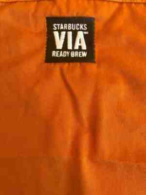 Starbucks Apron Rare Orange VIA Ready Brew 2009 - Sold on eBay Nov, 7th 2019 for $37.99