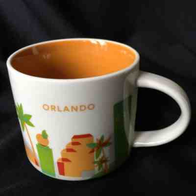 Starbucks Orlando You Are Here Coffee Mug Cup 14 Oz Collection - Sold on eBay Nov, 7th 2019 for $21.24