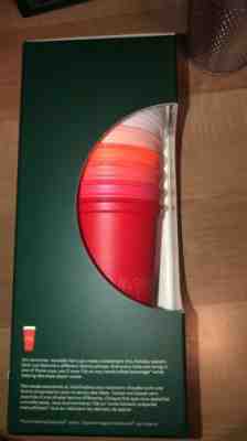 NEW Starbucks 2019 Fall Winter Holiday Christmas REUSABLE HOT CUPS  6 pack - Sold on eBay Nov, 7th 2019 for $20.50