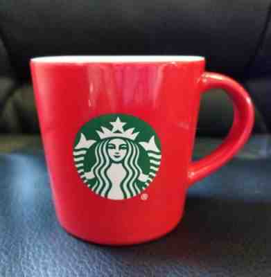 2015 STARBUCKS MINI MUG RED CHRISTMAS COFFEE Demitasse Espresso  3 oz  - Sold on eBay Nov, 7th 2019 for $15.99