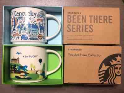 Lot Of 2: Starbucks Kentucky 14 Oz. BTC + YAH Mugs. - Sold on eBay Nov, 7th 2019 for $52.16